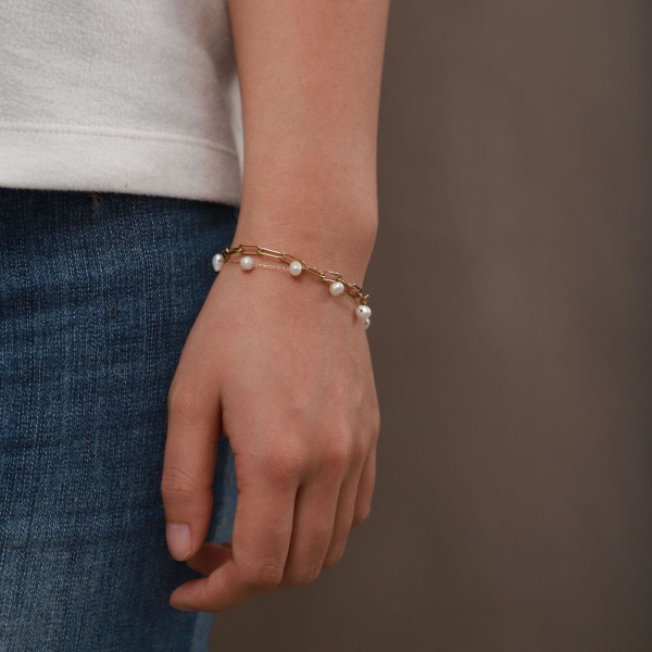 Armbånd Pearl Daily Outfit Metallic Element B1483
