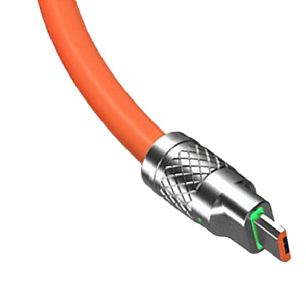 3,94 fod 120W 3 i 1 opladerkabel til iPhone Android Type C Universal Hurtigoplader