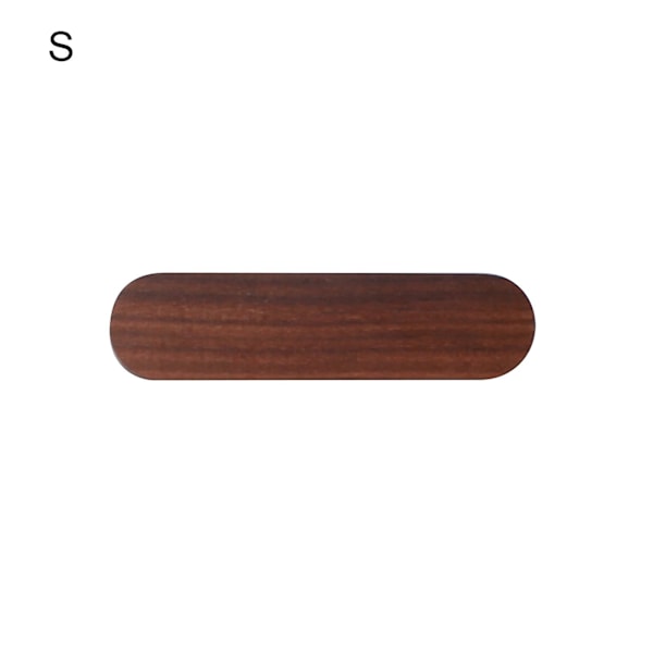 Magnet Key Hook Sömlös Sticky Hook Nail Free Sticker Dark Walnut S