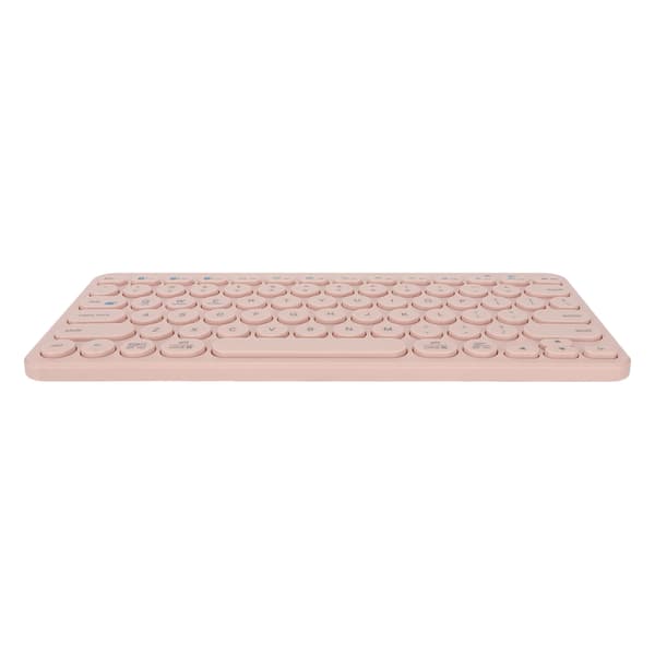 78 Tangenters Trådlöst Bluetooth 5.0 Programmerbart Ergonomiskt Tangentbord för Windows iOS Android Rosa