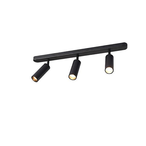 Tre-hodes spotlight led husholdningstaklampe dobbelthode