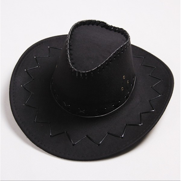 Western cap mocka unisex black