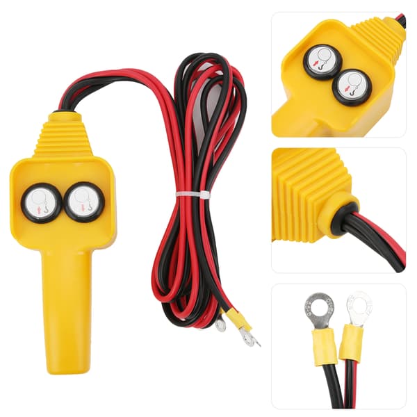 12V Spil Kablet Trykknap Håndkontrolenhed til 1500lbs til 5000lbs Spil