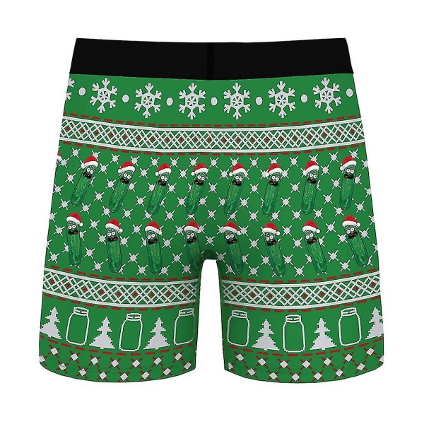 Christmas Boxershorts Stretchkalsonger män C 2XL