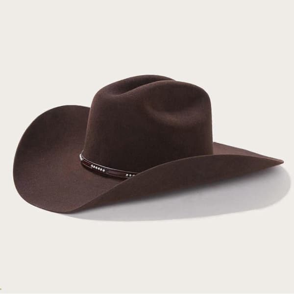 Western Cowboyhatte Bredskyggede Fedorahat Gave til Kæreste Hat Bredskyggede til Rejser til Udendørs Sammenkomster brun