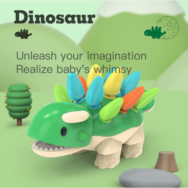 Förreglad dinosaurie baby