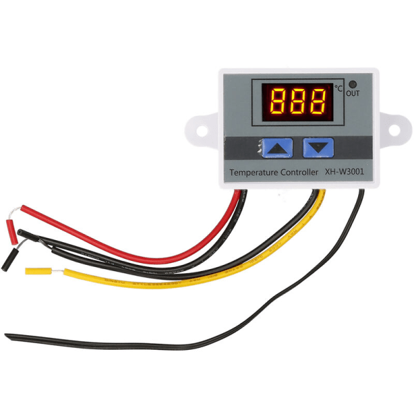 12 V lämpötilansäädin, kaksois-LED digitaalinen näyttö, älykäs termostaatti mikrolämpötilan ohjauskortti
