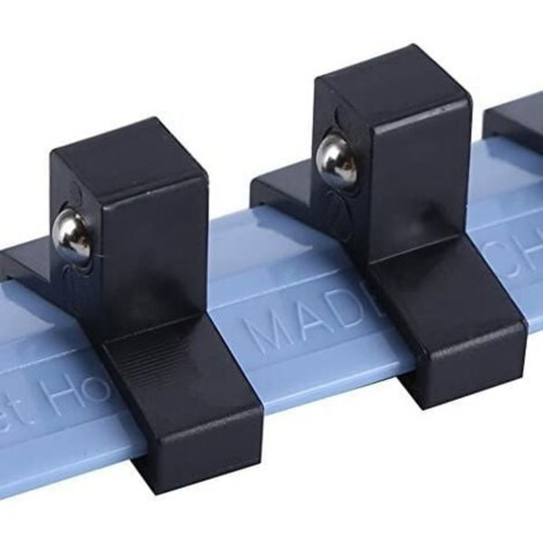 3 stk. Oppbevaringsstativ Skinneholdere Drive Veggkontakt Oppbevaringsstativ Organisering Drive Montert Sokkel Divider Rails Skuff 1/4