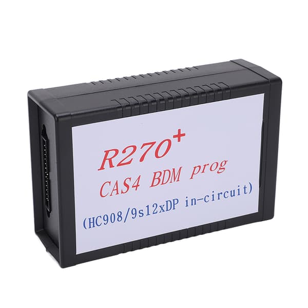 BDM Programmer Professionell ABS Bärbar R270 Bilnyckelprogrammeringsverktyg för EIS CAS SRS ECU-moduler US-kontakt 100-240V