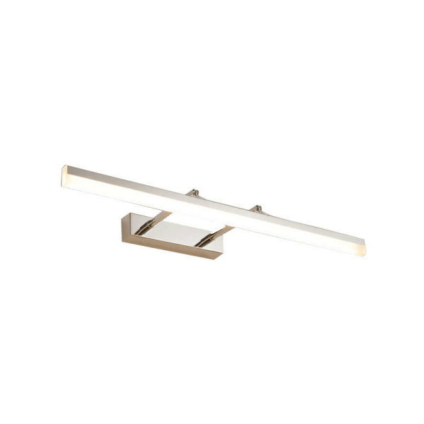 Teleskopisk speil speillys, akryl baderomsspeil frontlys, 420mm-8W, egnet for bad, toalett