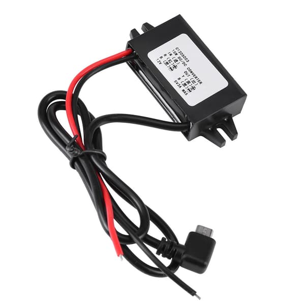 12V til 5V 3A Micro USB Bilstrømadapter Oplader