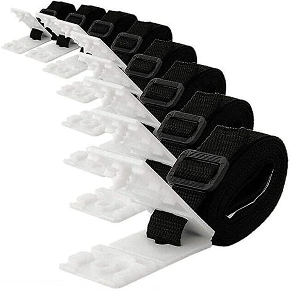 Universal Swimming Pool Cover Roll Fastgørelsesstropper Kit Svømmebælte til udendørs udstyr