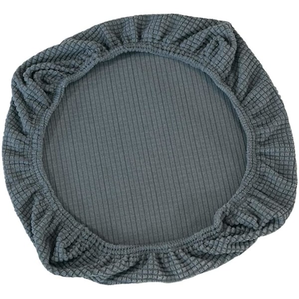 Stretch Cover Sohvan Päällinen Cover Cover Toimisto Kääntyvä tuoli Kääntötuoli, Harmaa，