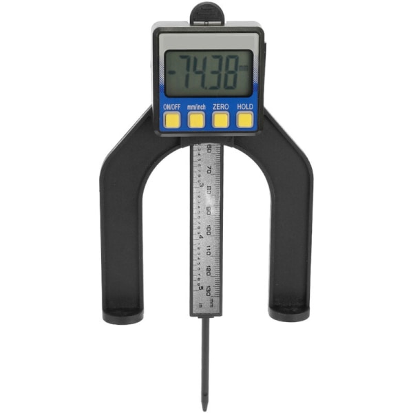 Elektronisk digitalt display trebearbeidingsbord, høydemåler, sagbladvinkelmåler