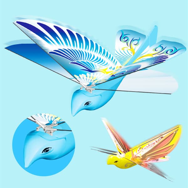 Mini RC Drone Smart Bionic Flapping Flying Bird Leke Fjernkontroll for Barn Voksne