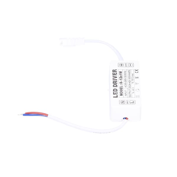 LED-driver 300mA Konstantstrøm Transformator DC24 42V Lampe Strømforsyning AC85 265V