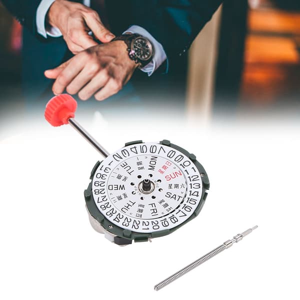 Dame Quartz Ur Dobbelt Kalender 2035 2105 Urværk