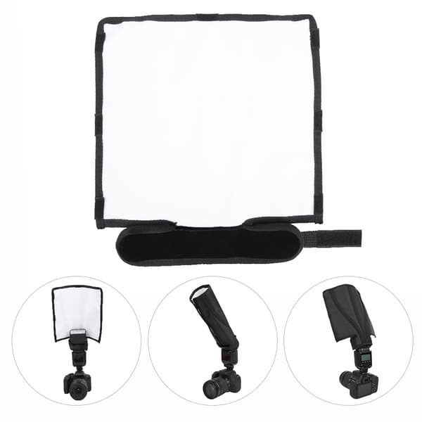Universal Foldbar Softbox Flash Diffuser Speedlite Fotografi Reflektor