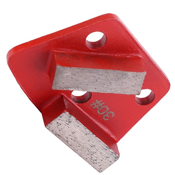 3 stk. 30 Grit Diamant Gulvslipingsputer Metallbinding Skrape