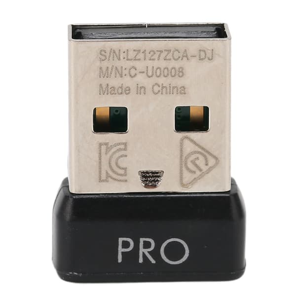 Logitech G Pro Trådløs 2.4G USB Musmottaker ABS Bærbar Mini Lett Utskiftbar