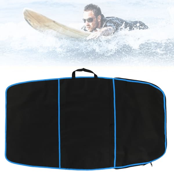 Surfbräda Bodyboard Överdrag Tålig Polyester Bärväska Blårandig