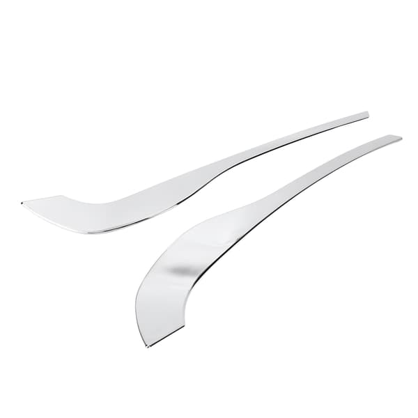 2 STK Front Tåkelys Trim ABS Krom Sølv Erstatning for Mazda CX5 KF 2017 2021