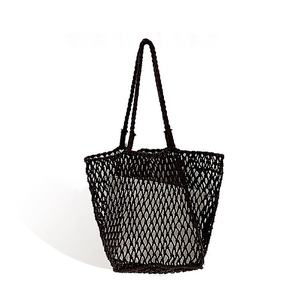 Kesäinen rantalaukku, käsintehty laukku Naisten käsilaukku 22x27(cm) C36