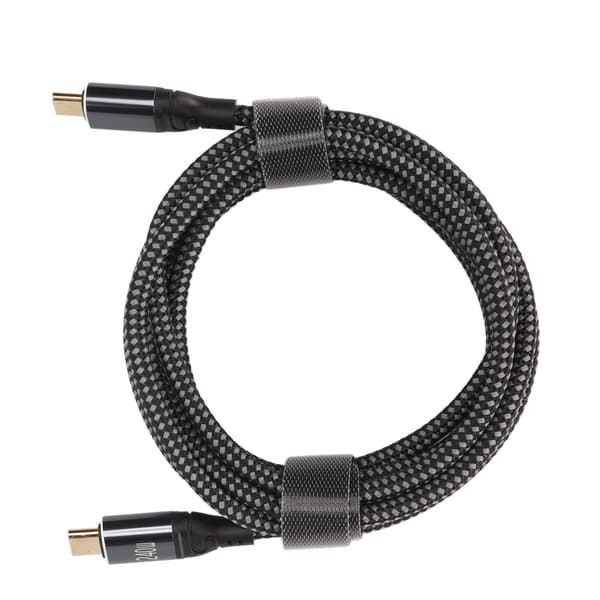 USB C - USB C -kaapeli 240W PD USB 2.0 480Mbps Uros-uros-datakaapeli 200cm