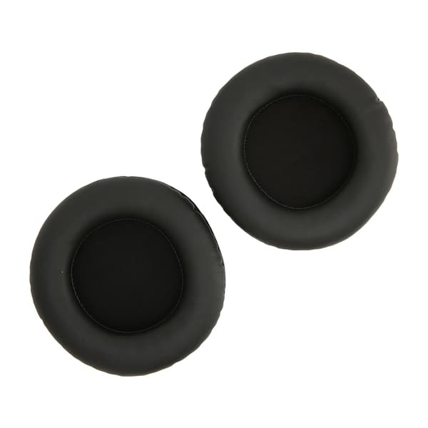 Universal 100mm Hodetelefon Øreputer Memory Foam Kunstlær Erstatningsdeksel
