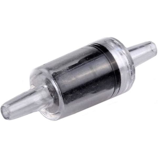 Luftpumpe kontraventil Anti-reflux Akvarier Ventil Fisketankventil Akvarietilbehør Sort 6 stk.