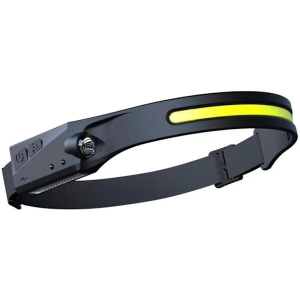 Hodelykt, kraftig USB oppladbar LED-hodelykt for camping, lesing, fotturer, sykling