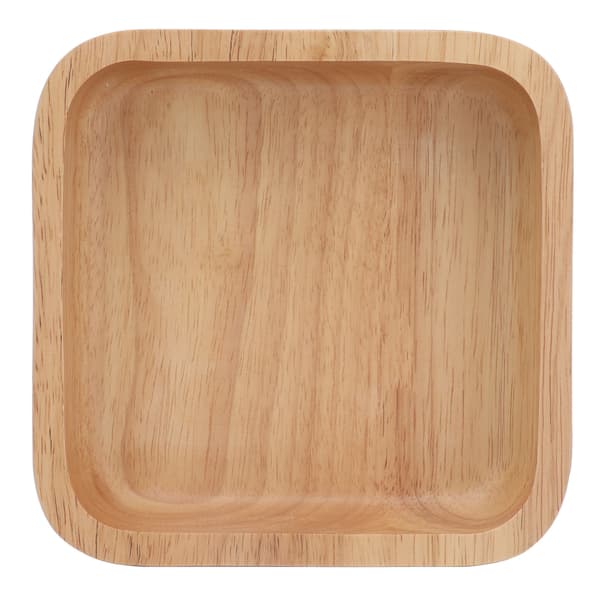 Fyrkantig Träskål 18cm 7.1in Restaurangservis