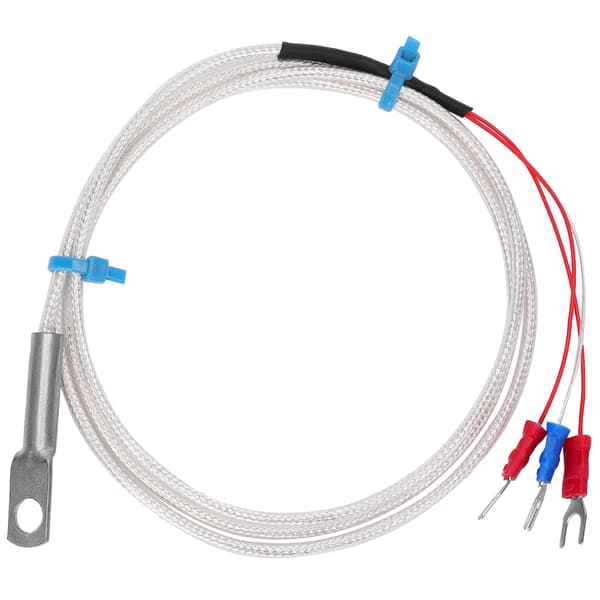 PT100 Termistor Temperatur Sensor Probe 3m Rundhul Patch Type Nøjagtig Måling