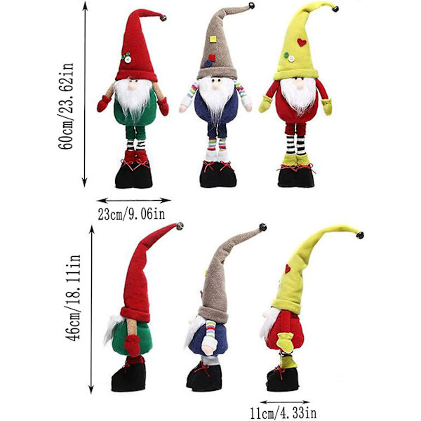 Jul Gonk Gnome Ornament Plysch Gnome Doll