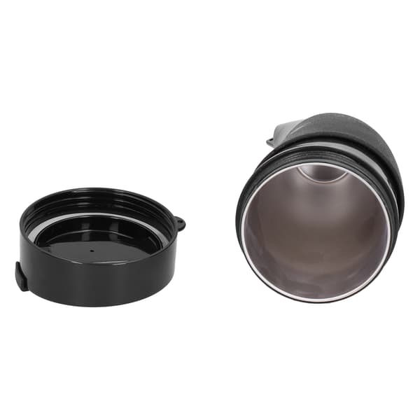 Gethornformad isolerad kaffemugg 230ml Rostfritt stål Foder Hemmakontor Svart