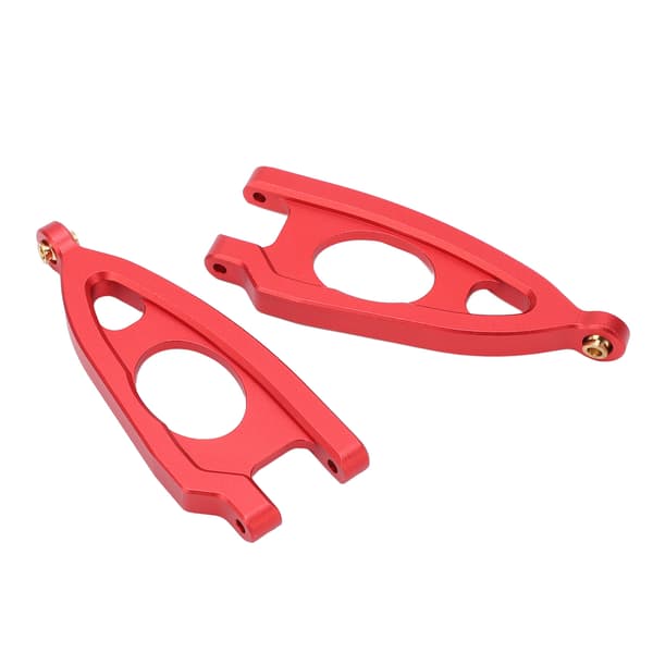 ARRMA 1 10 RC Bil Forreste Øvre Bærearme Aluminiumslegering Affjedringsarme Par Rød