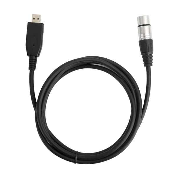 USB til XLR hun mikrofonkabel computerstikledning 3m tilbehør