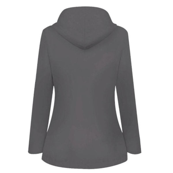 Damvattentäta huvor, vindtäta tjocka dunjackor XL grey