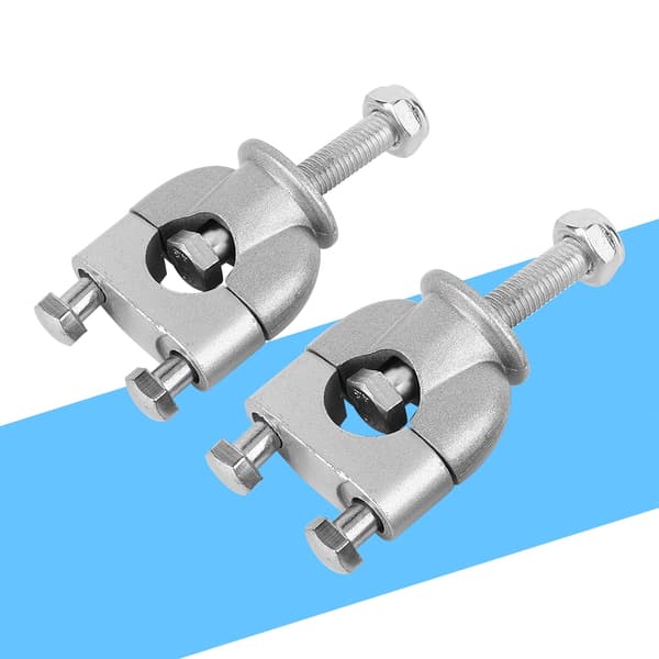 7 8 Tommer 22mm Sølv Styrefeste Riser Klemme For ATV Motorsykkel