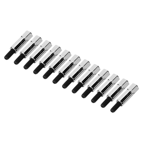 12 st kromade ventilkåpsbultar för Ford 289 302 351W