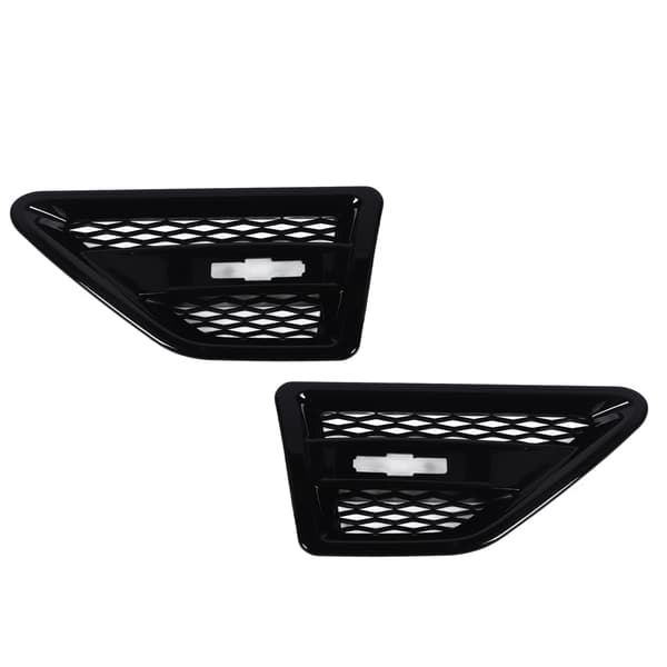Freelander 2 LR2 Gloss Sort Side Luftventil Trim Grill Front Venstre Højre Mesh Udskiftning