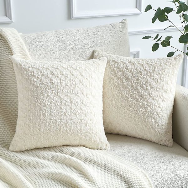 Putetrekk 45x45cm Sett med 4 Halloween Putetrekk Bomull Putetrekk dekorasjonssofa Myk bomull Firkantede putetrekk til soverom Stue sofa