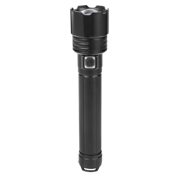 Kannettava LED-taskulamppu USB Ladattava Zoom 3 tilaa Hätävalo