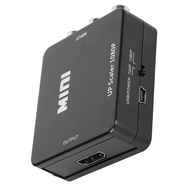 AV til HDMI Konverter RCA til HDMI Adapter High Definition Video Audio