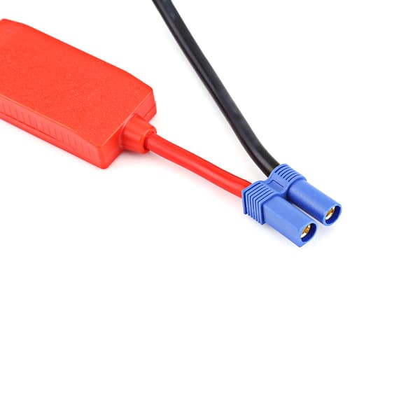 Startkabler til bilbatteri med beskyttelse mod omvendt polaritet