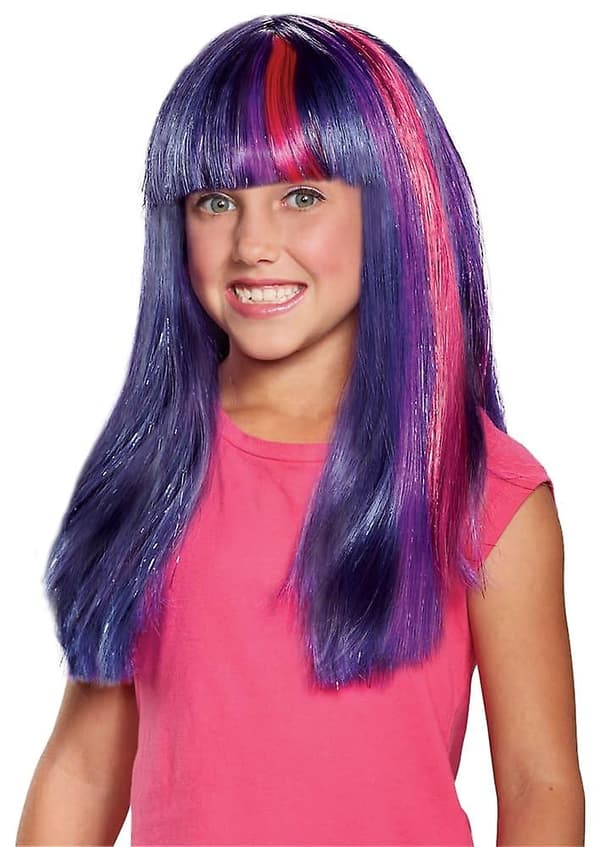 Twilight Sparkle -peruukki - lapsi -