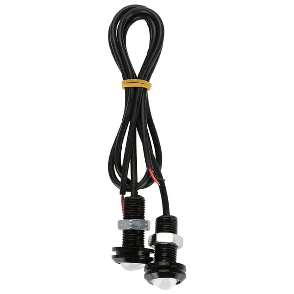 10 stk 10W Hvite Eagle Eye LED-bilsignallamper