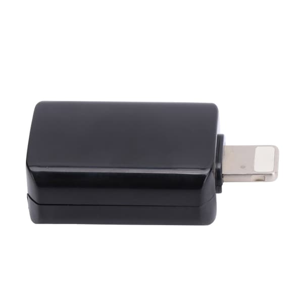 USB 3.0 OTG Adapter Konverter til iOS Mobiltelefon Hurtig Dataoverførsel Sort