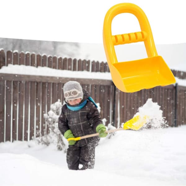 Plast Snøskuffe Snømannbygger Vinter Utendørs Leke Snøballkaster