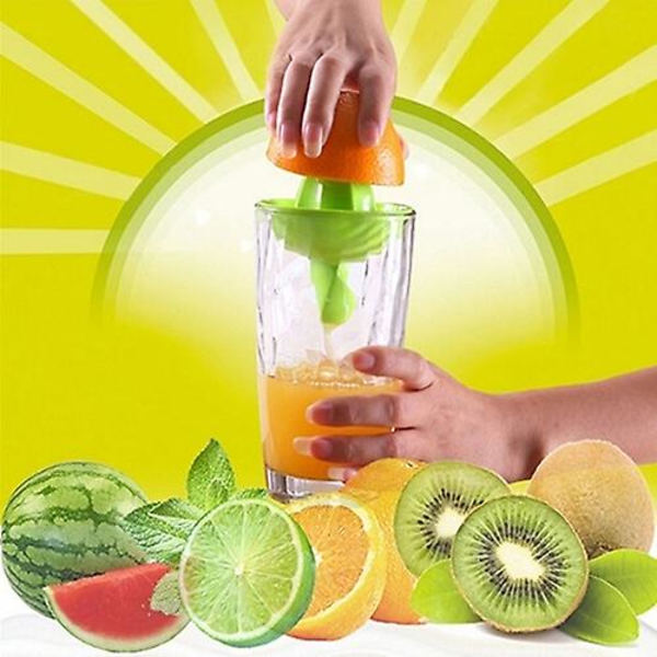 2st Portabelt Handverktyg Citronsaft Apelsinpress Citrus Juicerpress